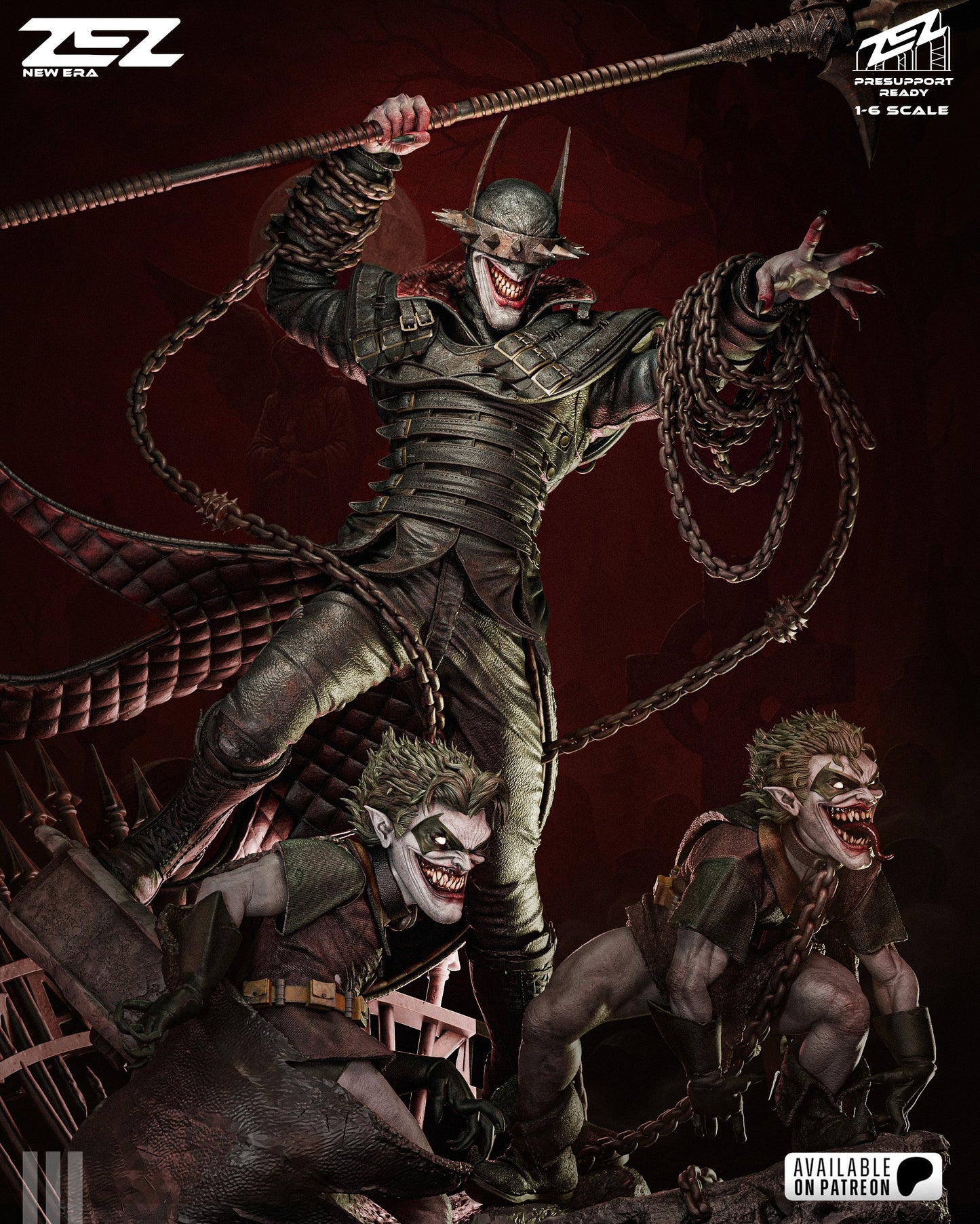 Batman Who Laughs - DC Comics / Batman - 1:6 Scale, Bust