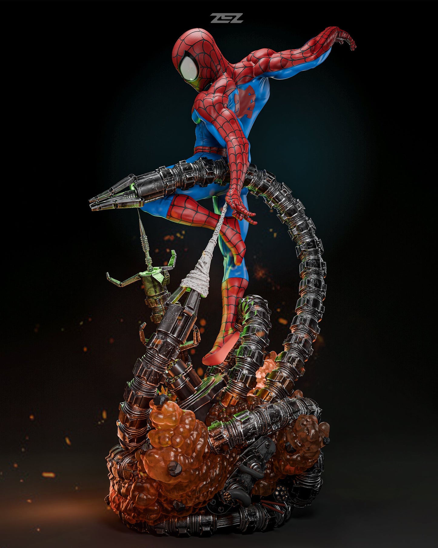 Spiderman X Doc Ock - Marvel Comics - 1:6 Scale
