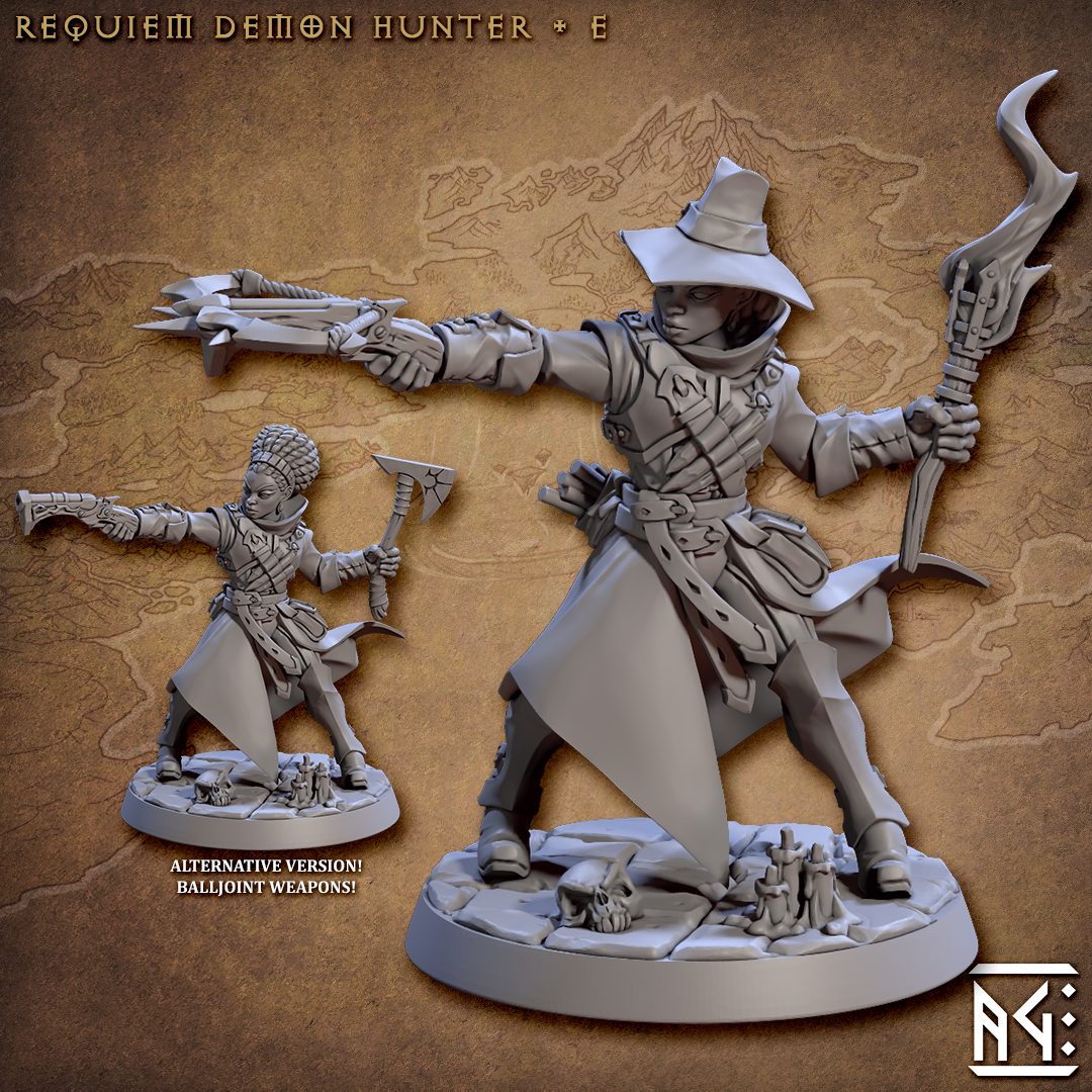 Requiem Demon Hunters Miniatures – Gothic Hunters