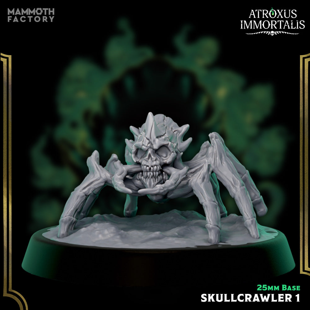 Skullcrawlers – Atroxus Immortalis Undead Spider Miniatures