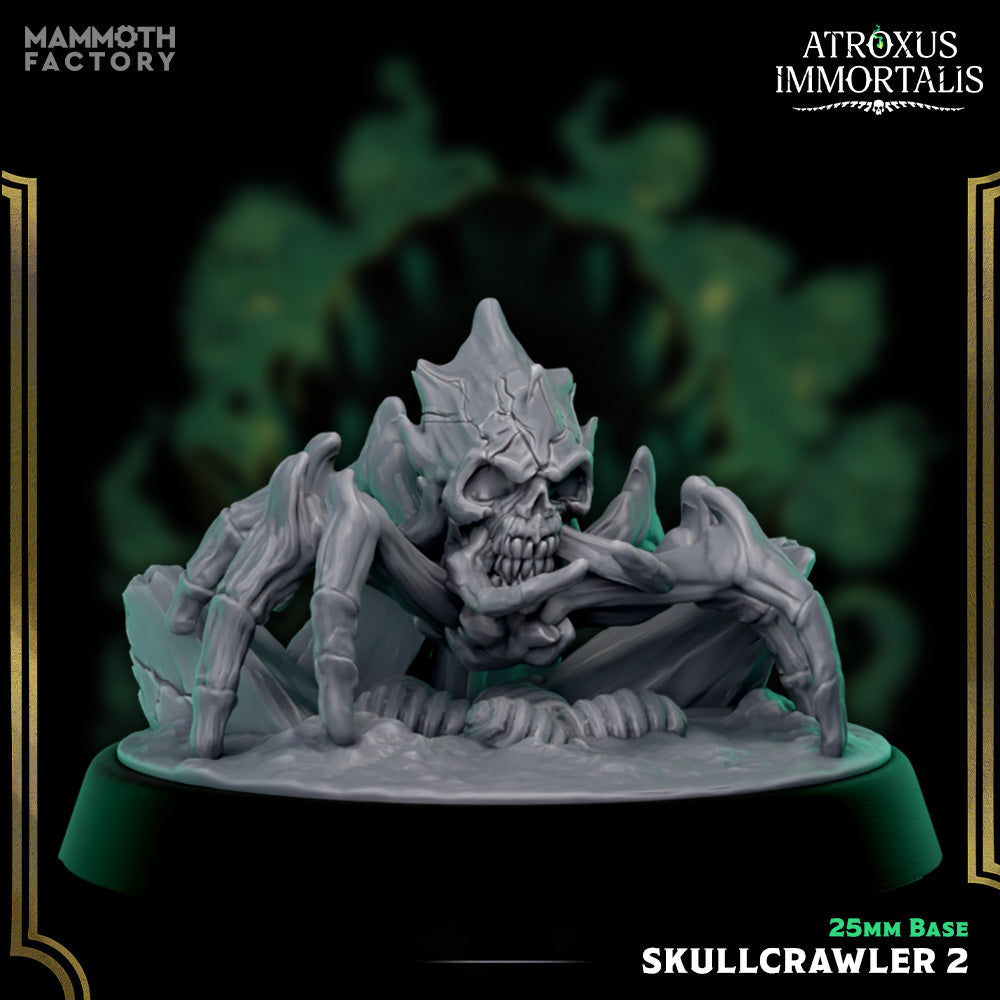 Skullcrawlers – Atroxus Immortalis Undead Spider Miniatures