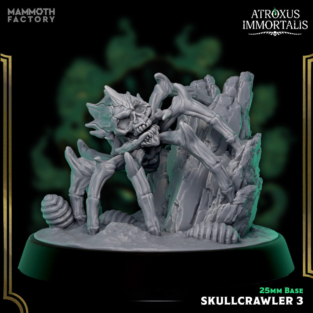 Skullcrawlers – Atroxus Immortalis Undead Spider Miniatures