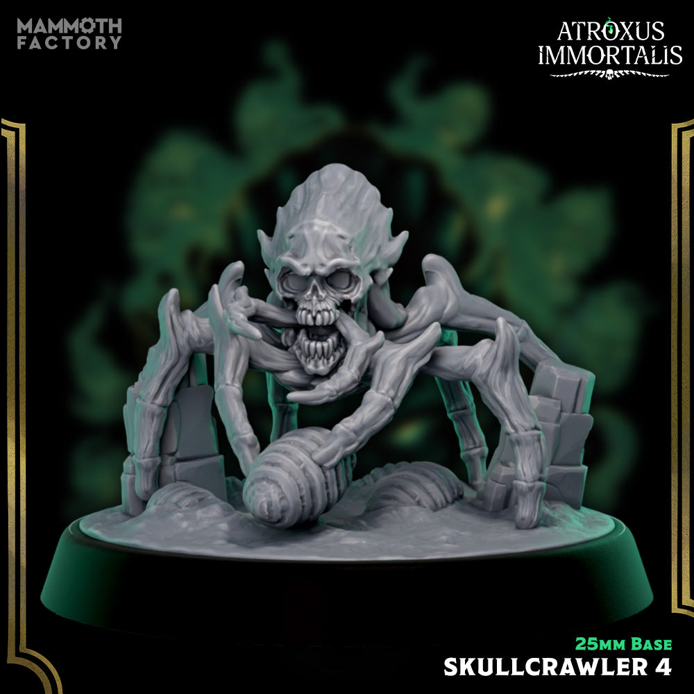Skullcrawlers – Atroxus Immortalis Undead Spider Miniatures