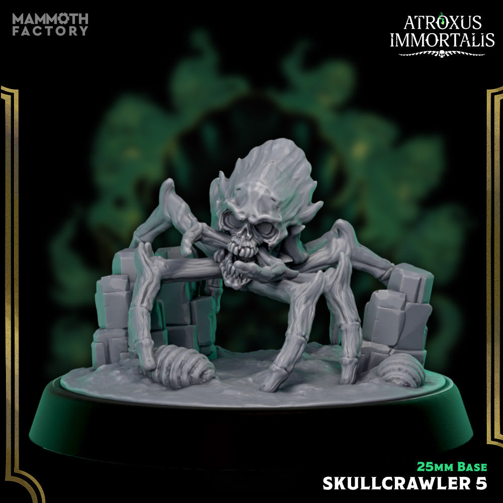Skullcrawlers – Atroxus Immortalis Undead Spider Miniatures